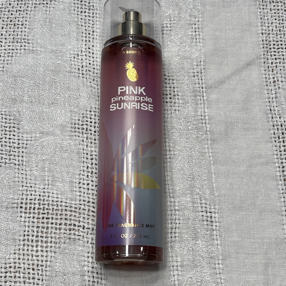 BATH AND‎ BODY WORKS PINK PINEAPPLE SUNRISE BODY MIST 8 FL OZ